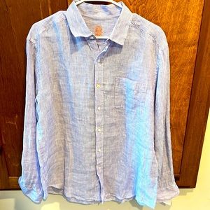 J.McLaughlin Men’s Button Down, Linen